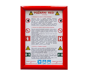 Snap Frame RED clip-clap okvir v rdeči barvi